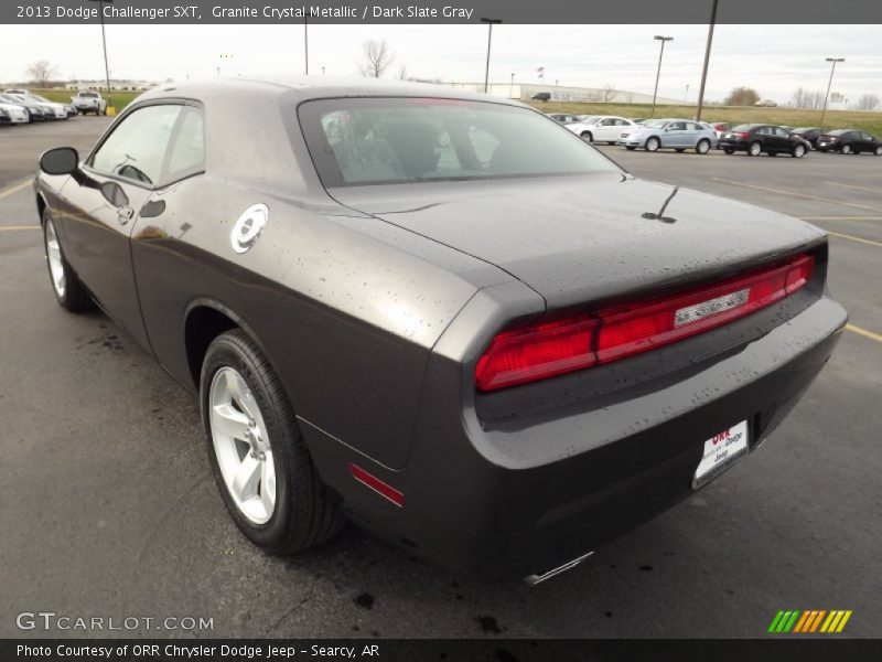 Granite Crystal Metallic / Dark Slate Gray 2013 Dodge Challenger SXT