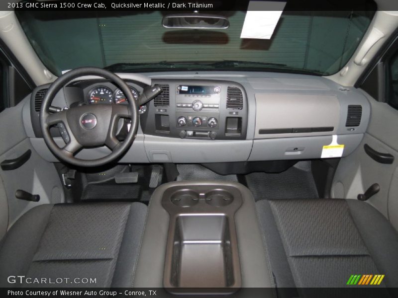 Quicksilver Metallic / Dark Titanium 2013 GMC Sierra 1500 Crew Cab