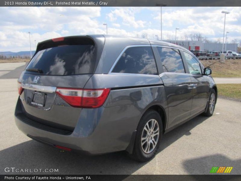 Polished Metal Metallic / Gray 2013 Honda Odyssey EX-L