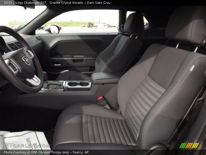 Granite Crystal Metallic / Dark Slate Gray 2013 Dodge Challenger SXT