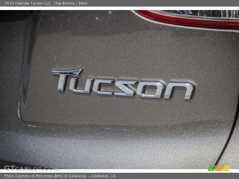 Chai Bronze / Black 2010 Hyundai Tucson GLS