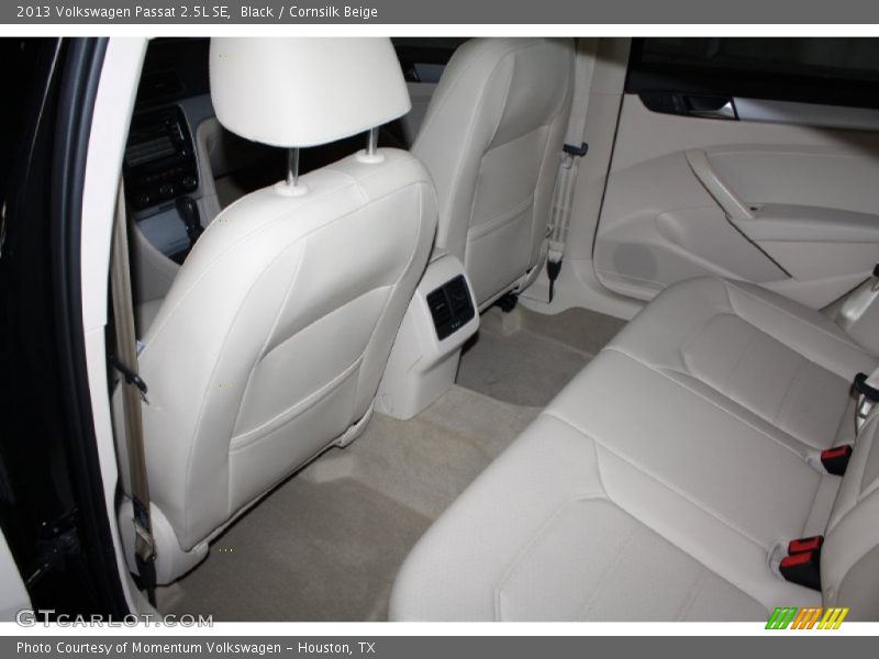 Black / Cornsilk Beige 2013 Volkswagen Passat 2.5L SE