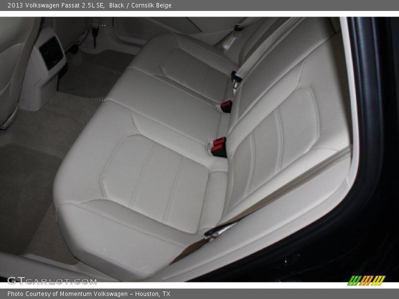 Black / Cornsilk Beige 2013 Volkswagen Passat 2.5L SE