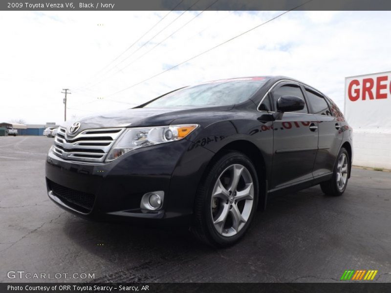 Black / Ivory 2009 Toyota Venza V6