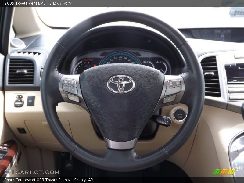 Black / Ivory 2009 Toyota Venza V6