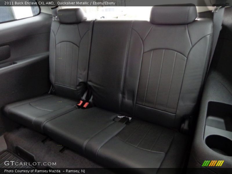 Quicksilver Metallic / Ebony/Ebony 2011 Buick Enclave CXL AWD
