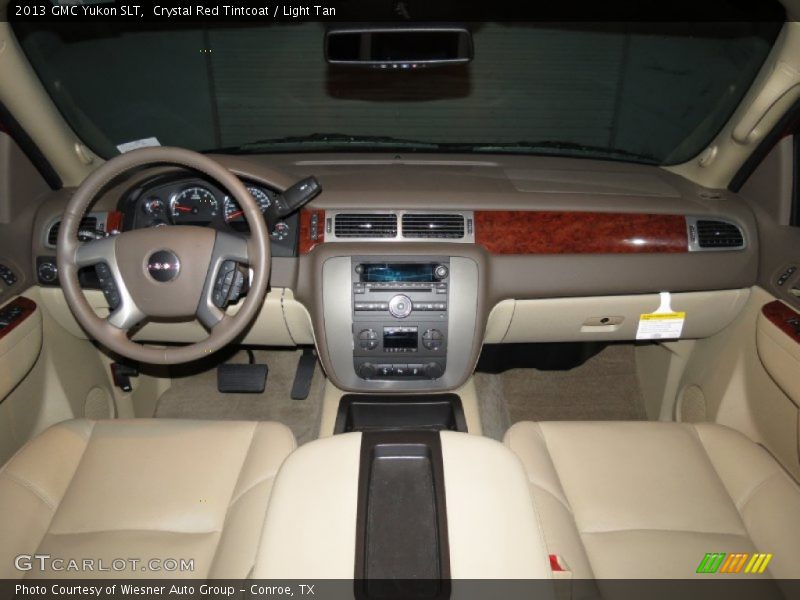 Dashboard of 2013 Yukon SLT