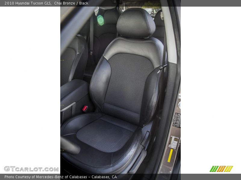 Chai Bronze / Black 2010 Hyundai Tucson GLS