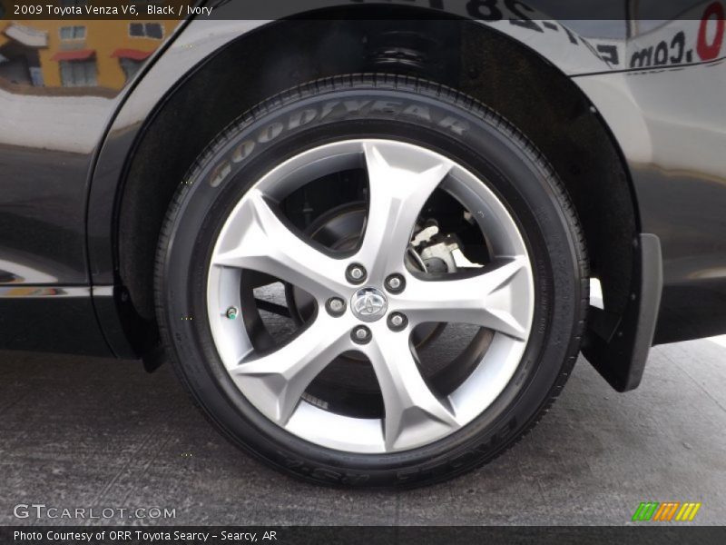 Black / Ivory 2009 Toyota Venza V6