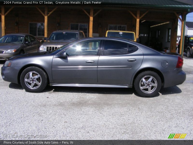 Greystone Metallic / Dark Pewter 2004 Pontiac Grand Prix GT Sedan