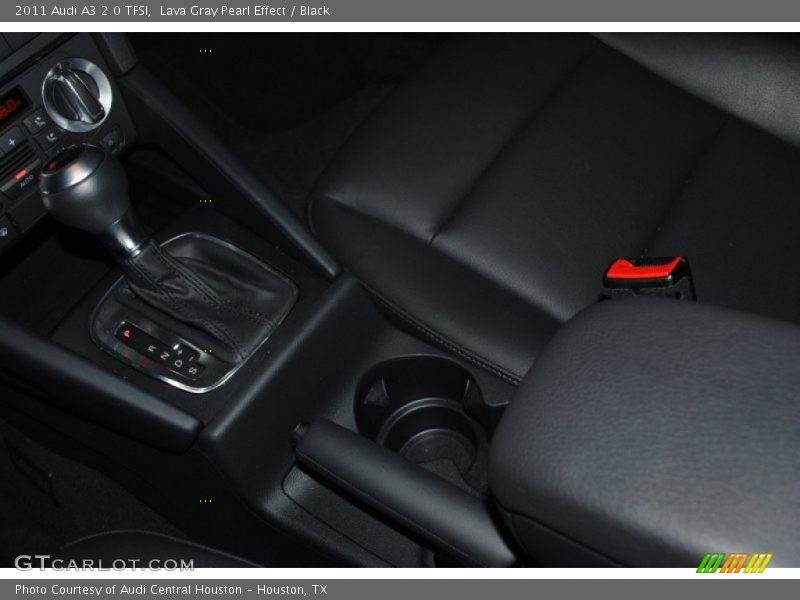 Lava Gray Pearl Effect / Black 2011 Audi A3 2.0 TFSI