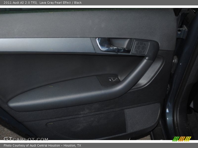 Lava Gray Pearl Effect / Black 2011 Audi A3 2.0 TFSI