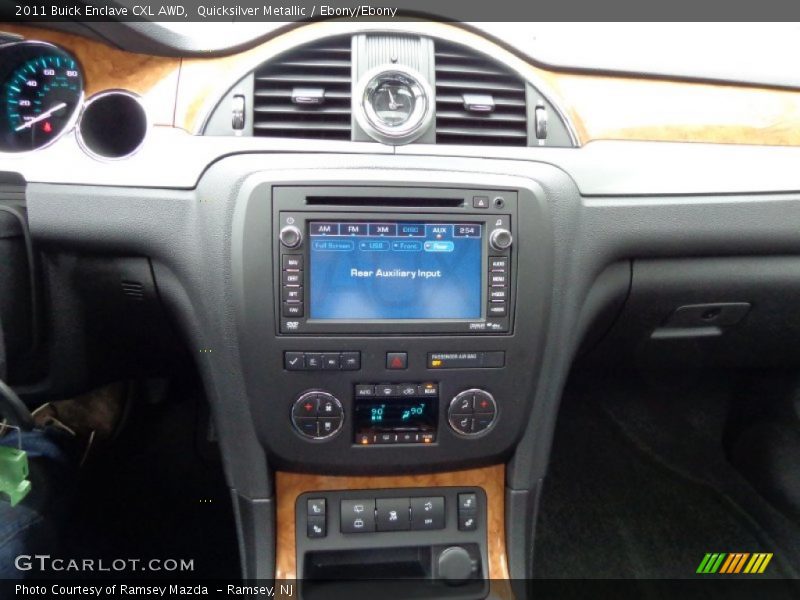 Quicksilver Metallic / Ebony/Ebony 2011 Buick Enclave CXL AWD