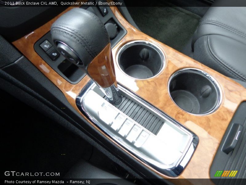 Quicksilver Metallic / Ebony/Ebony 2011 Buick Enclave CXL AWD