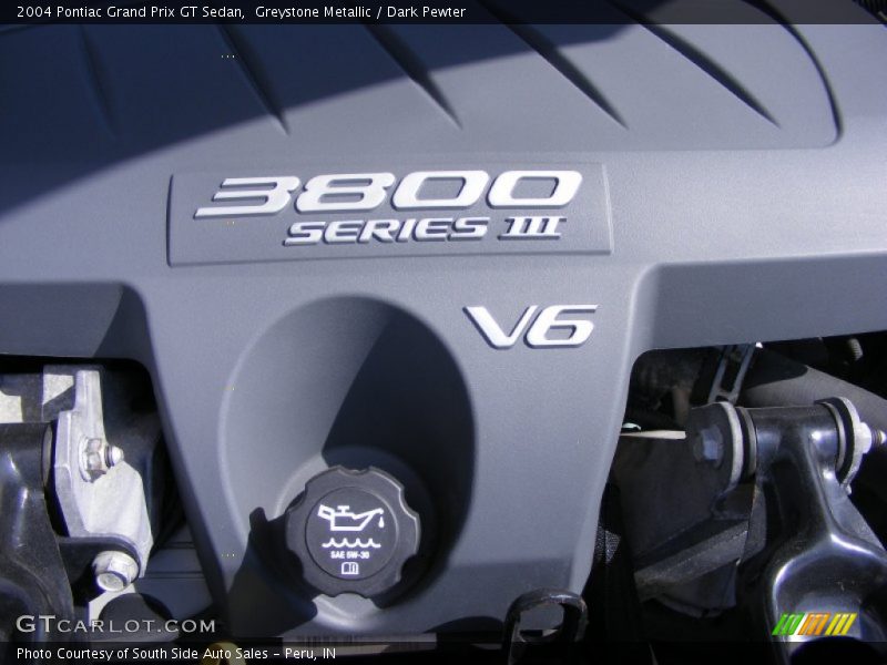Greystone Metallic / Dark Pewter 2004 Pontiac Grand Prix GT Sedan