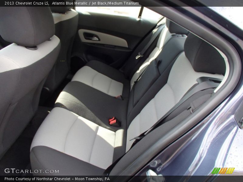 Atlantis Blue Metallic / Jet Black/Medium Titanium 2013 Chevrolet Cruze LS