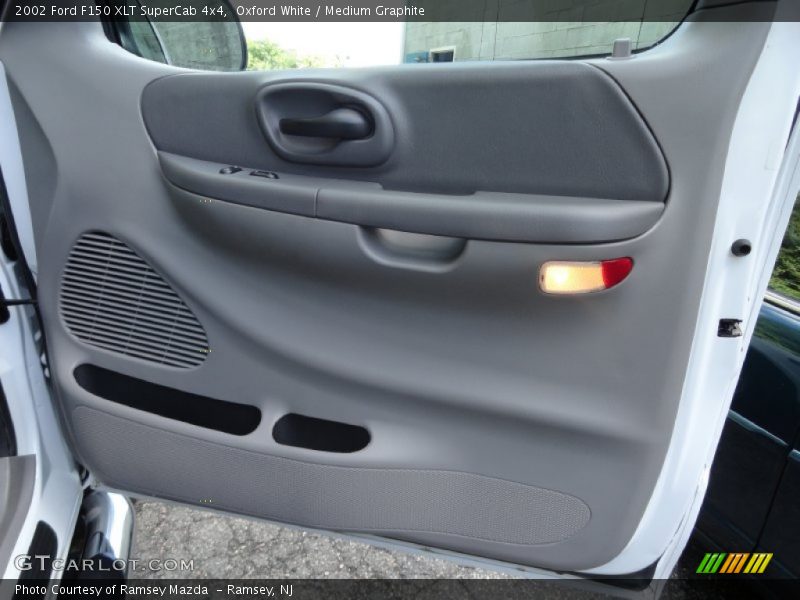 Oxford White / Medium Graphite 2002 Ford F150 XLT SuperCab 4x4