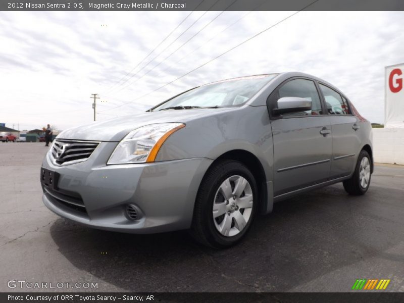 Magnetic Gray Metallic / Charcoal 2012 Nissan Sentra 2.0 S