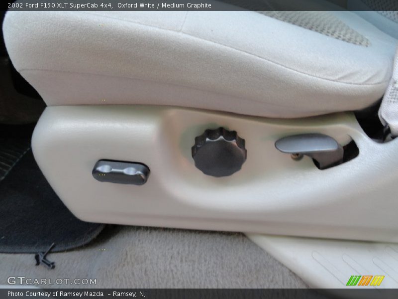 Oxford White / Medium Graphite 2002 Ford F150 XLT SuperCab 4x4