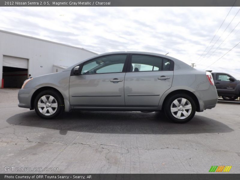 Magnetic Gray Metallic / Charcoal 2012 Nissan Sentra 2.0 S