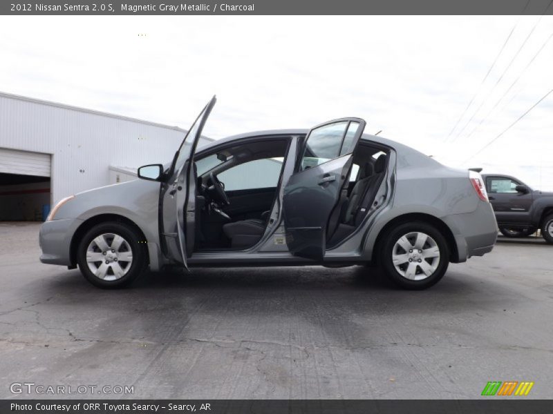 Magnetic Gray Metallic / Charcoal 2012 Nissan Sentra 2.0 S