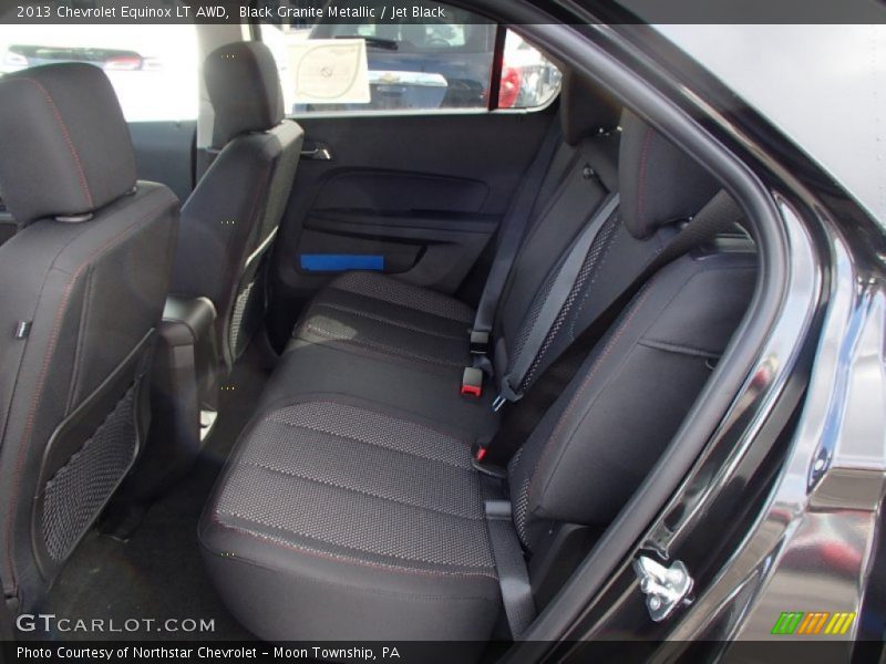Black Granite Metallic / Jet Black 2013 Chevrolet Equinox LT AWD