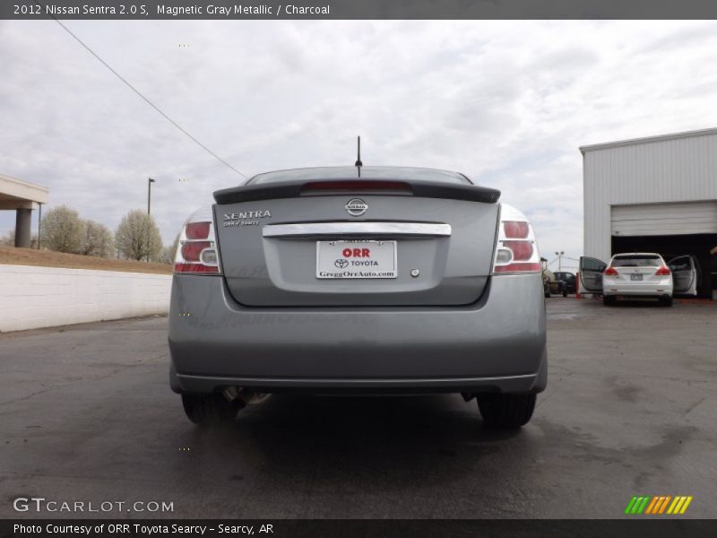 Magnetic Gray Metallic / Charcoal 2012 Nissan Sentra 2.0 S