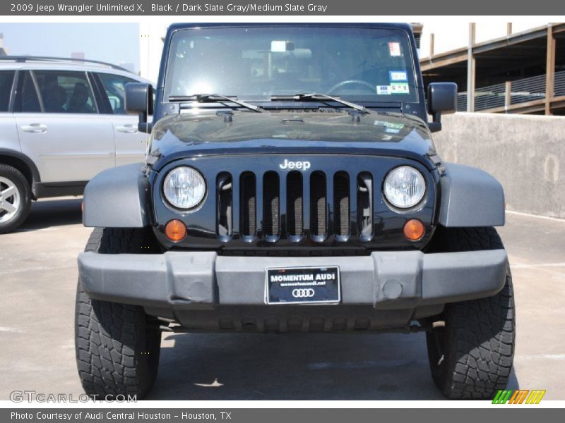 Black / Dark Slate Gray/Medium Slate Gray 2009 Jeep Wrangler Unlimited X