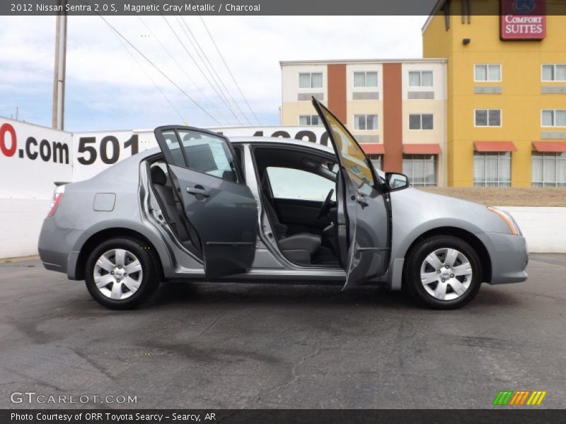 Magnetic Gray Metallic / Charcoal 2012 Nissan Sentra 2.0 S