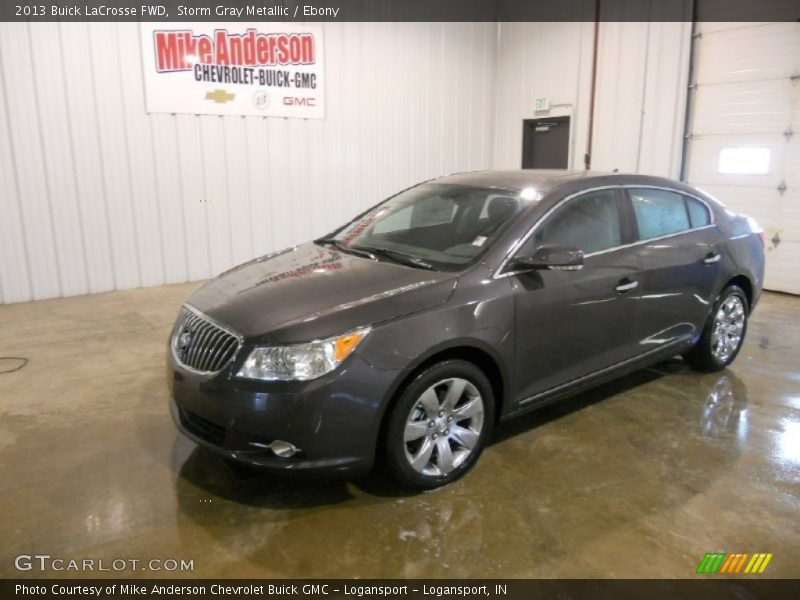 Storm Gray Metallic / Ebony 2013 Buick LaCrosse FWD