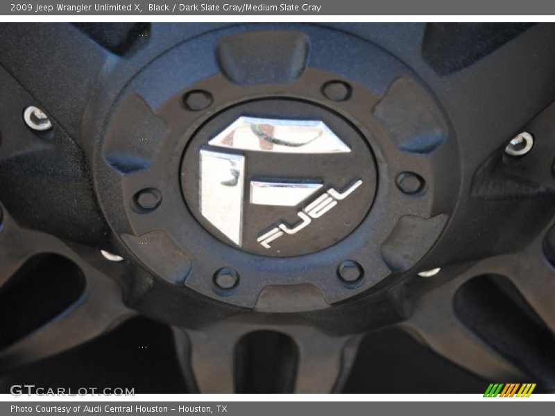 Black / Dark Slate Gray/Medium Slate Gray 2009 Jeep Wrangler Unlimited X