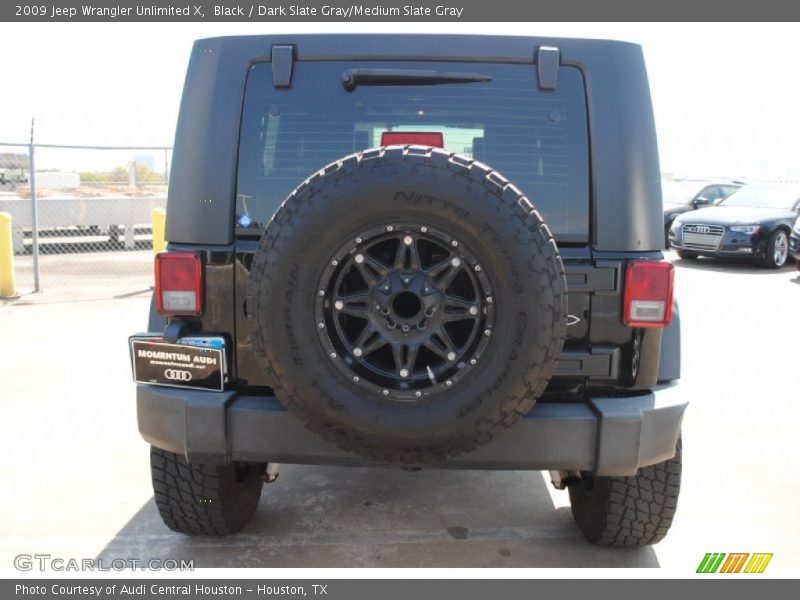 Black / Dark Slate Gray/Medium Slate Gray 2009 Jeep Wrangler Unlimited X