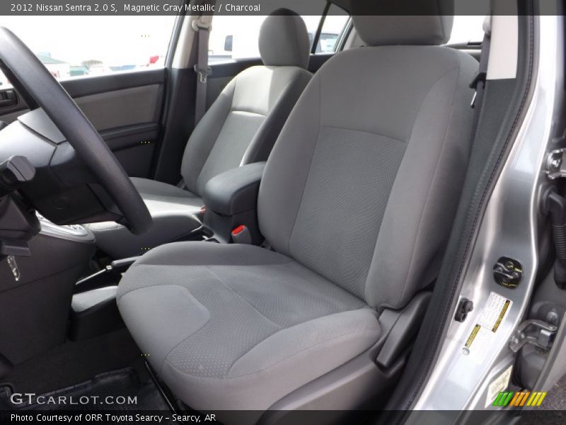 Magnetic Gray Metallic / Charcoal 2012 Nissan Sentra 2.0 S