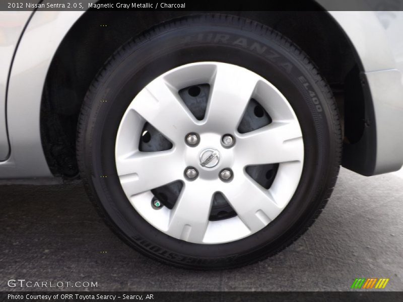 Magnetic Gray Metallic / Charcoal 2012 Nissan Sentra 2.0 S