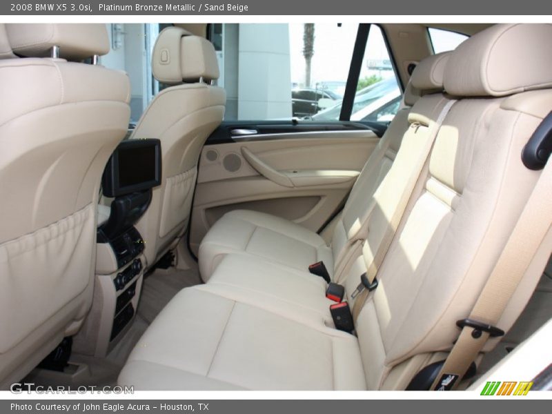Platinum Bronze Metallic / Sand Beige 2008 BMW X5 3.0si