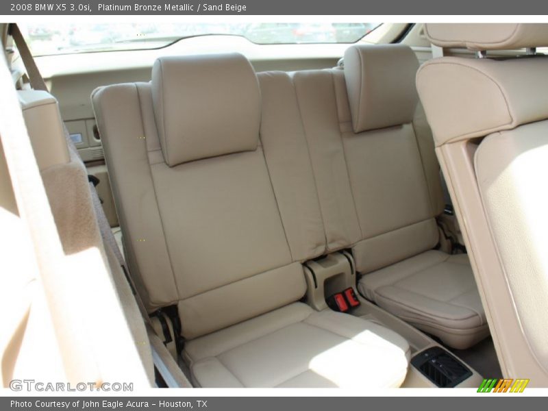 Platinum Bronze Metallic / Sand Beige 2008 BMW X5 3.0si