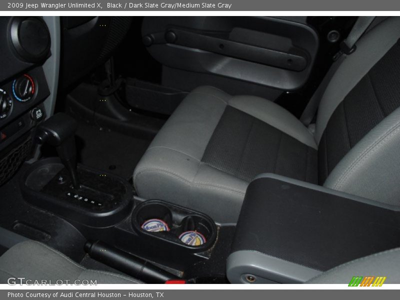 Black / Dark Slate Gray/Medium Slate Gray 2009 Jeep Wrangler Unlimited X
