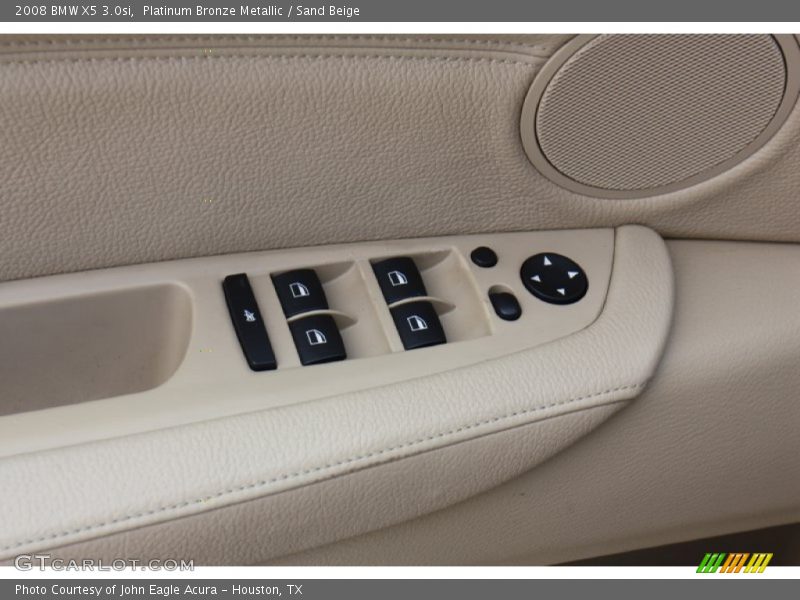 Platinum Bronze Metallic / Sand Beige 2008 BMW X5 3.0si