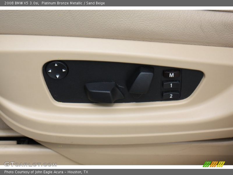 Platinum Bronze Metallic / Sand Beige 2008 BMW X5 3.0si