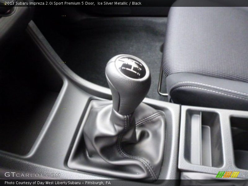 Ice Silver Metallic / Black 2013 Subaru Impreza 2.0i Sport Premium 5 Door