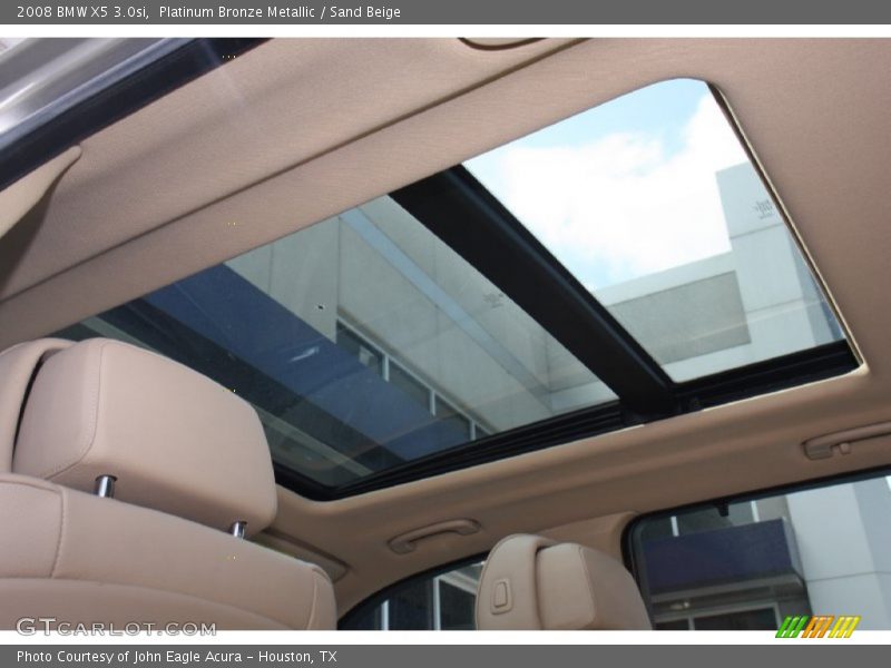 Platinum Bronze Metallic / Sand Beige 2008 BMW X5 3.0si