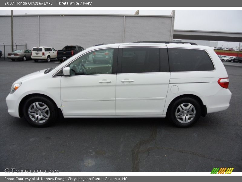 Taffeta White / Ivory 2007 Honda Odyssey EX-L