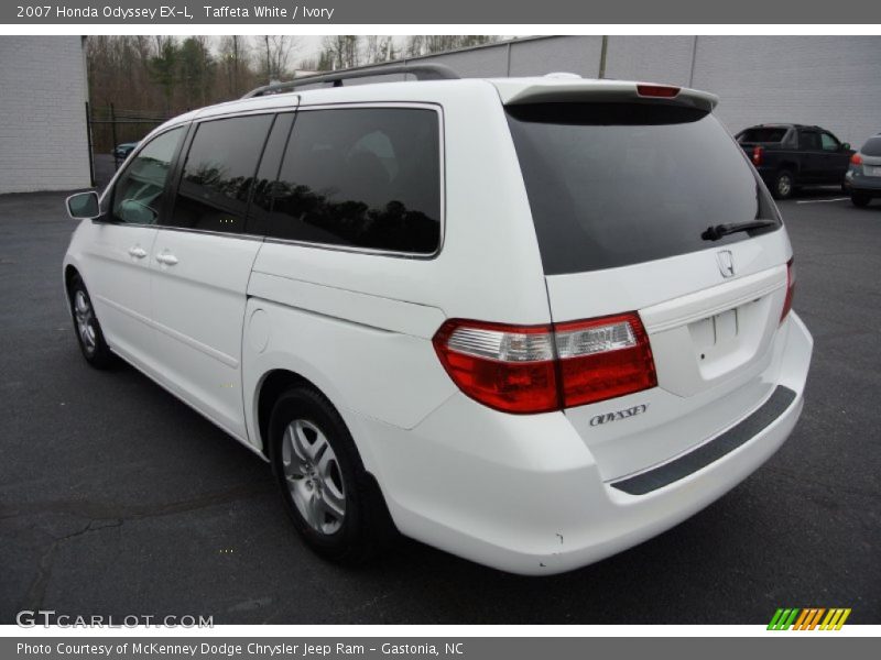 Taffeta White / Ivory 2007 Honda Odyssey EX-L