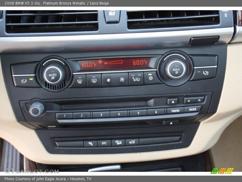 Platinum Bronze Metallic / Sand Beige 2008 BMW X5 3.0si