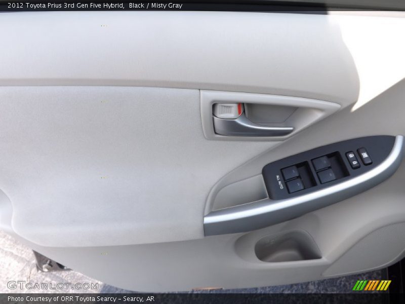 Black / Misty Gray 2012 Toyota Prius 3rd Gen Five Hybrid