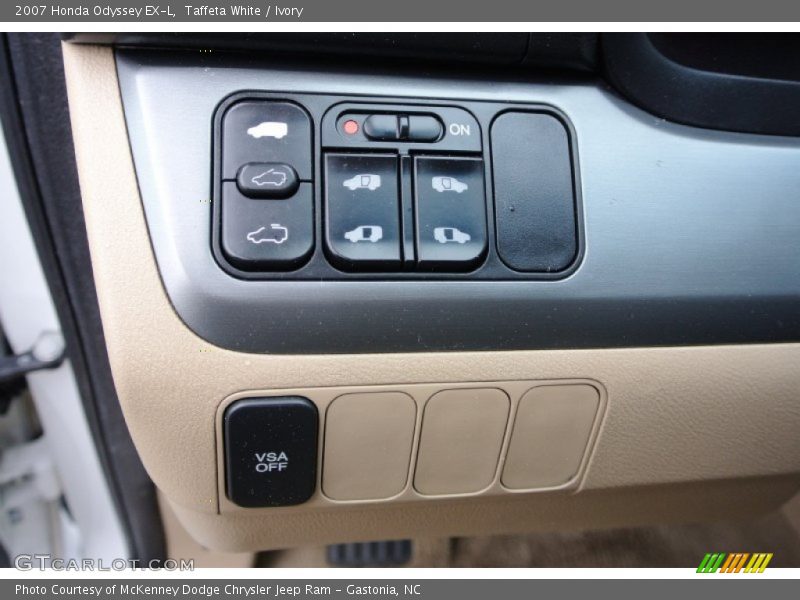 Taffeta White / Ivory 2007 Honda Odyssey EX-L