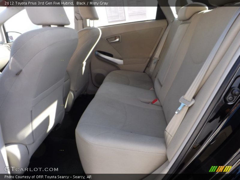Black / Misty Gray 2012 Toyota Prius 3rd Gen Five Hybrid