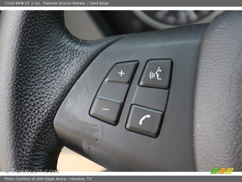 Platinum Bronze Metallic / Sand Beige 2008 BMW X5 3.0si