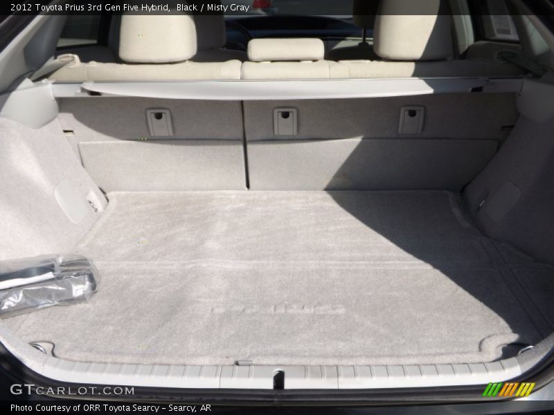 Black / Misty Gray 2012 Toyota Prius 3rd Gen Five Hybrid