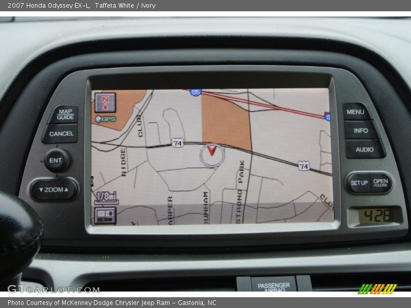 Taffeta White / Ivory 2007 Honda Odyssey EX-L